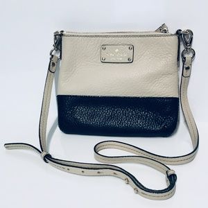 KATE SPADE Two Toned Crossbody (Small) Cream/Black